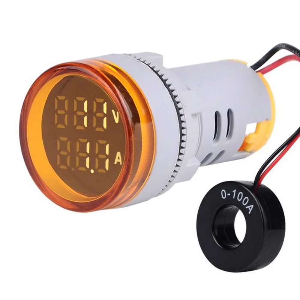 Цифровой LED вольт-амперметр DMS-232 (art.: 3920bf49ac32a) - 3920bf49ac32a