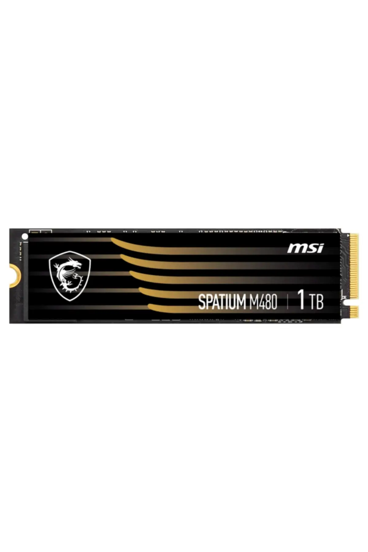 MSI -  SSD SPATIUM M480 PRO PCIe 4.0 NVMe M.2 1 ТБ R:7400 Вт:6000