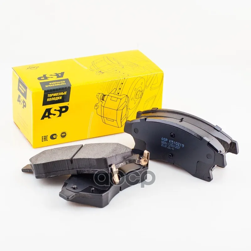 Колодки Передние Chevrolet Aveo 12-/Cruze/Orlando/Astra J R16 Asp K510219  Chevrolet Aveo 12-/Cruze/Orlando/Astra