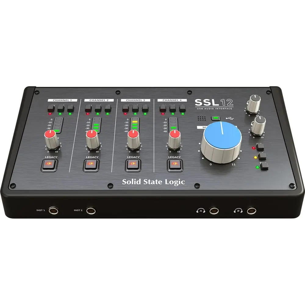 100% официальный твердотельный логический SSL 12 USB аудио интерфейс (art.: 3920c1e6b0706) - 3920c1e6b0706