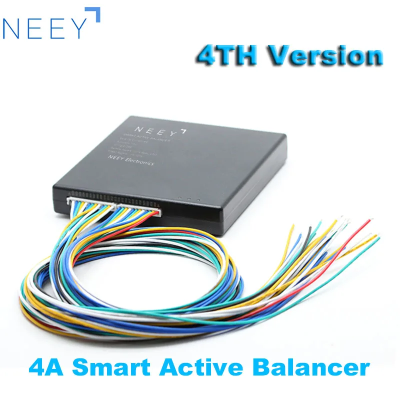 NEEY 4A BMS умный активный стабилизатор 8S ~ 24S Lifepo4/Lipo/аккумулятор лто с поддержкой Bluetooth