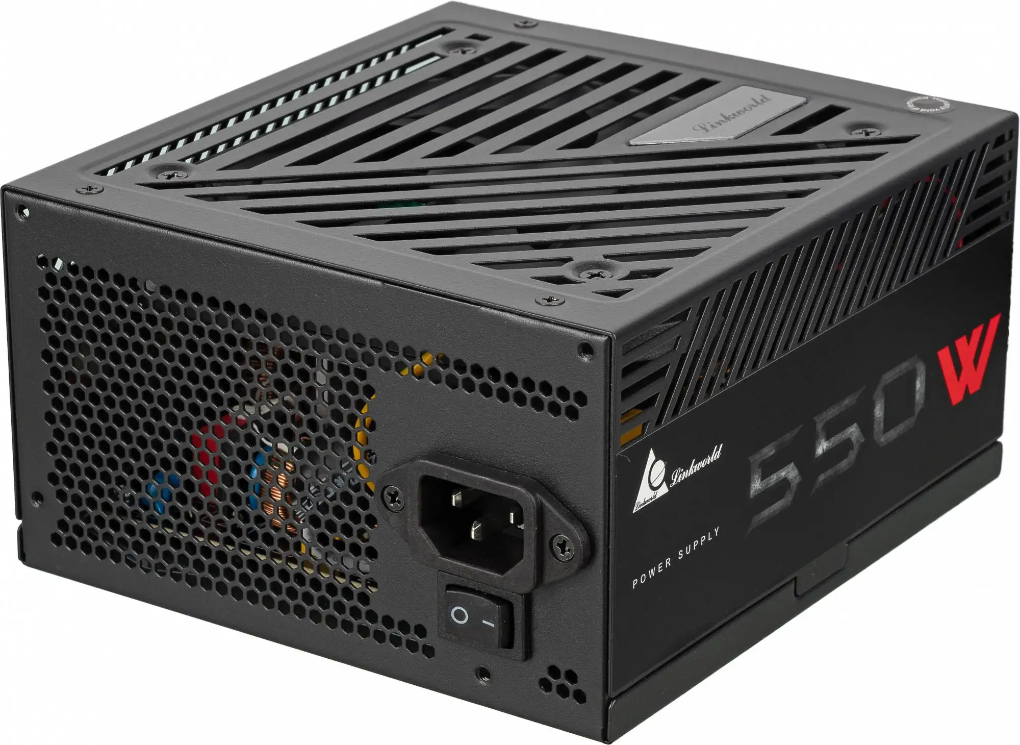Блок питания LinkWorld ATX 550W LW-550B 80+ bronze (24+4+4pin) APFC 120 mm fan 5xSATA RTL