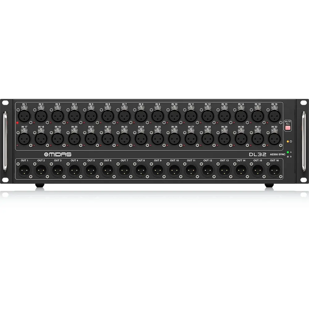 Новые маркетинговые продажи на миксере medas DL32 Stagebox 32 входа 16 выходов используются с цифровым миксером MEDA M32/M32R Live