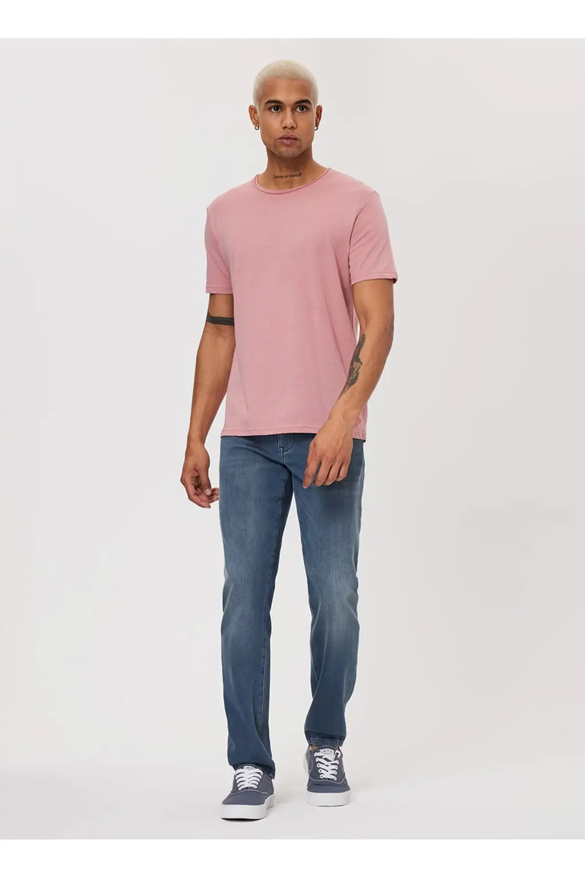 Lee Cooper -  Велосипедный воротник лосось Мужская футболка 232 Lcm 242061 гэльский лосось