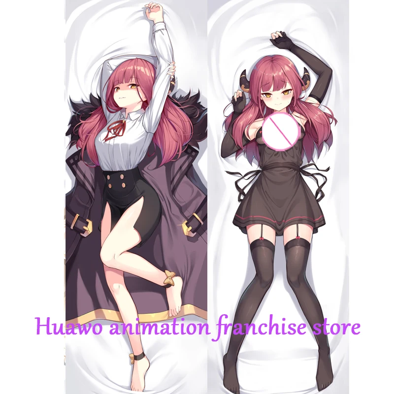 Подушка Двухсторонняя наволочка с рисунком аниме Подушка «Dakimakura» Rikuhachima Aru, обнимающая наволочка, украшение для официанта 2023