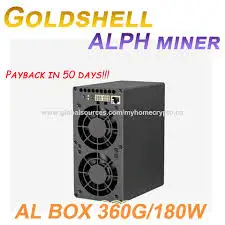 1s Купите 10 и получите 6 бесплатных золотых оболочек Φ 360G 180W ALPH Miner Blake3-Входное напряжение 176 ~ 264 в | EndlessMining™️