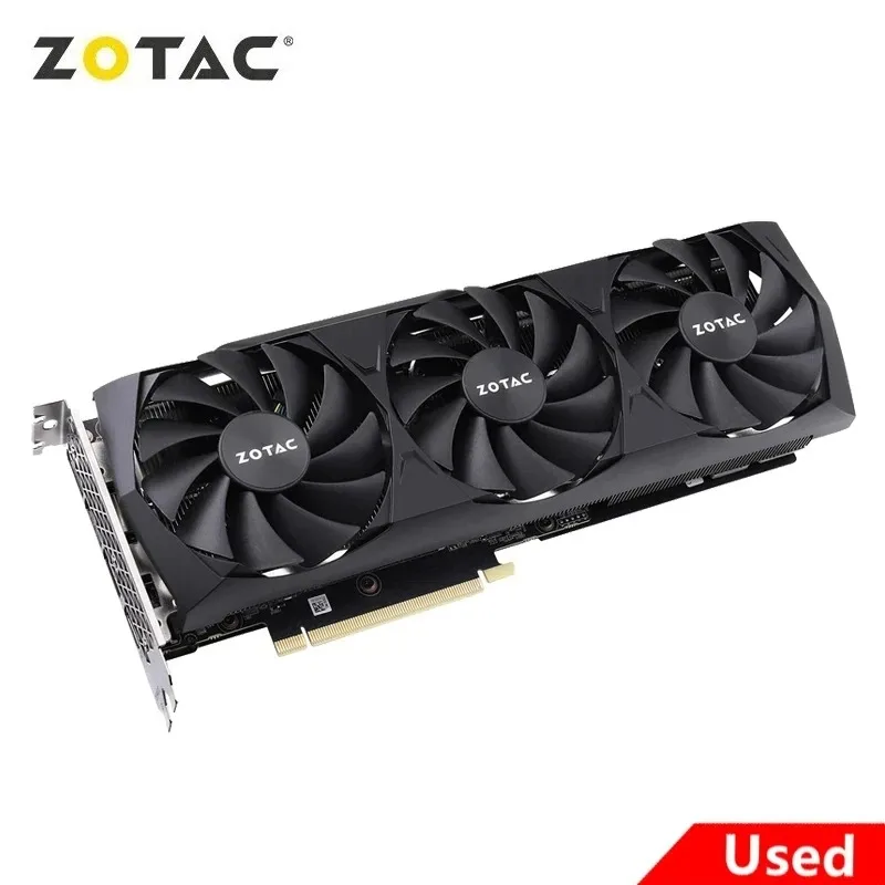 2024 бывшая в употреблении видеокарта ZOTAC GeForce RTX 3070 8GD6 RTX 3070 8 Гб GDDR6 256bit GPU графическая карта (art.: 3920cccba86a4) - 3920cccba86a4