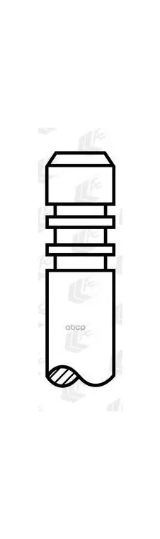 Клапан Выпуск.Ex Audi A3/A4/A5/A6/Q3/Q5/Q7/Tt, Skoda Octavia/Superb/Yeti, Vw Amarok/Caddy/Cc/Golf/Jetta/Passat/Tiguan/Transpo...