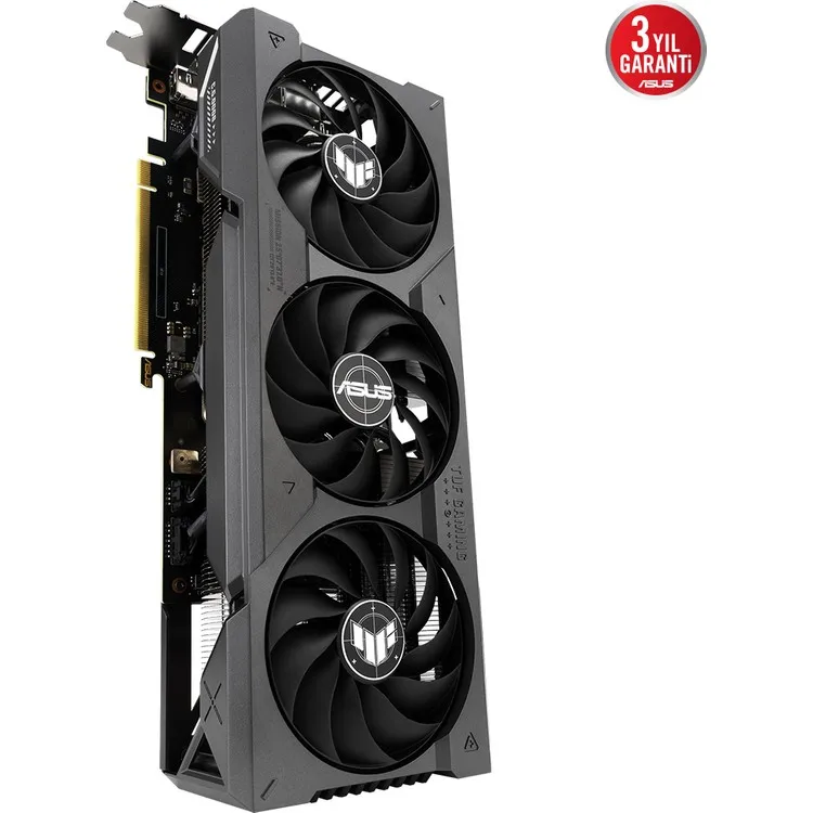 Asus -  ASUS GEFORCE TUF RTX 4070 TI 12 ГБ 192-битная ВИДЕОКАРТА GDDR6X 2760 МГц OC 2xHDMI 3xDP RGB (TUF-RTX4070TI-O12G-GAMING) DLSS3
