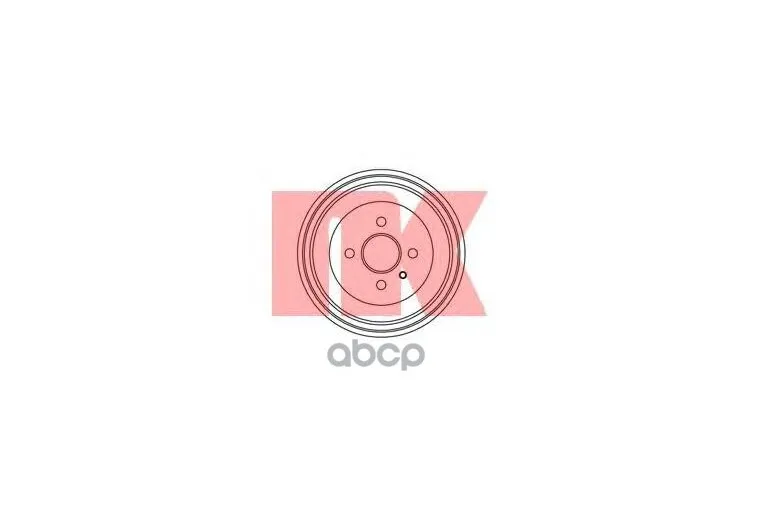 Барабан Тормозной Opel Astra  Vecta  Zafira 91- Nk арт. 253614