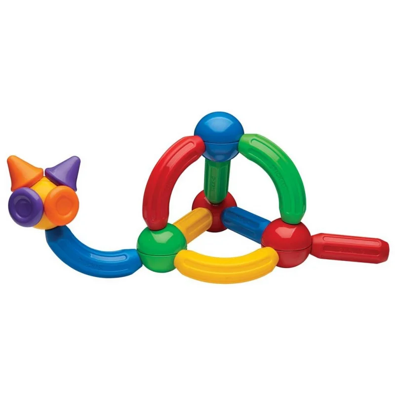 Фото Магнитный конструктор STICK-O «Basic Set», 20 деталей Basic Set, для детей, развивающая игрушка, обучающий конструктор №5