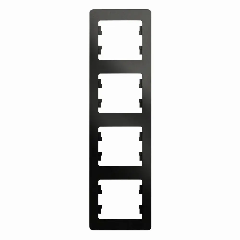 GLOSSA 4-постовая РАМКА, вертикальная, АНТРАЦИТ (art.: 3920bd001f13e) - 3920bd001f13e