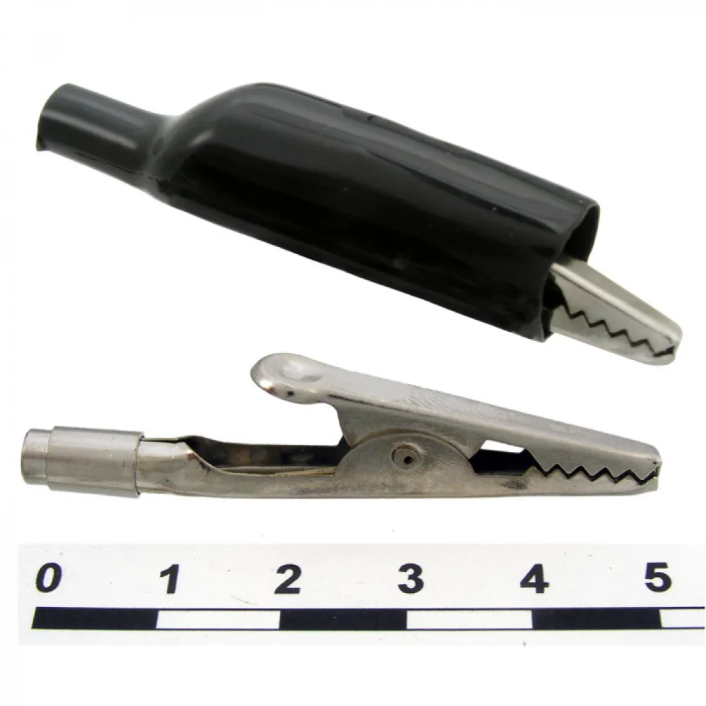 Зажим крокодил 8-0031 black (art.: 3920bcd6361b8) - 3920bcd6361b8