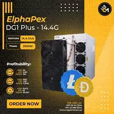 1s Elphapex DG1 11G LTC Litecoin DOGE Dogecoin Asic Майнер прибыль Hashrate 11Ghs 3420W Новый in (art.: 3920c7a73e4ce) - 3920c7a73e4ce