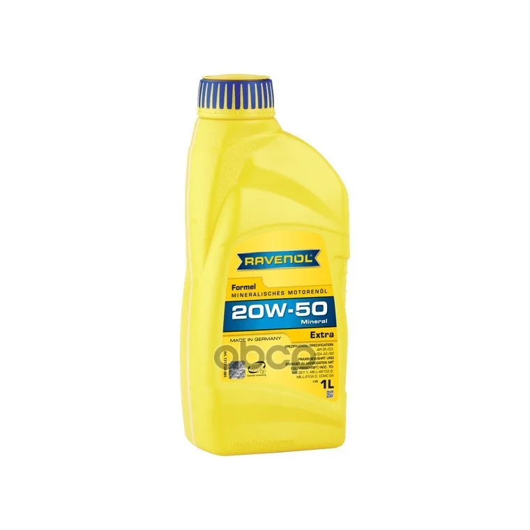 Ravenol Моторное Масло Ravenol Formel Extra Sae 20w-50 Sf-Cd ( 1л) New