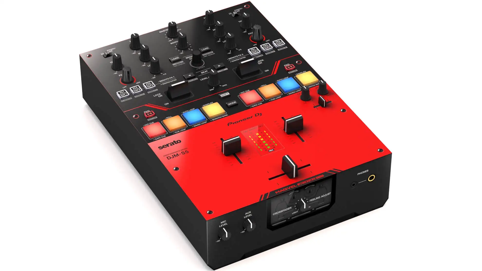 Фото 100% Официальный Pioneer DJ DJM-S5 2-канальный Миксер для Serato DJ №4