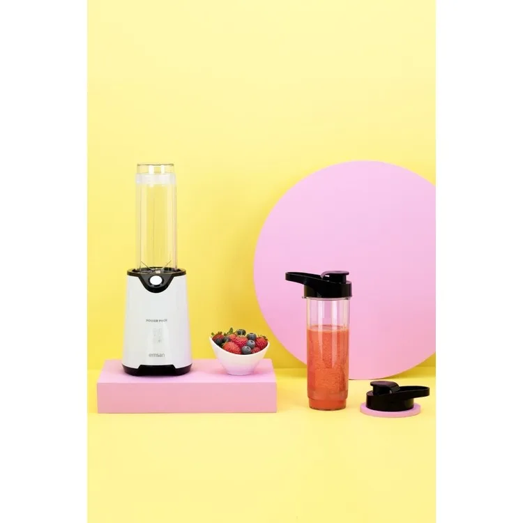 Emsan Powerpack Smoothie 600W Белый персональный блендер