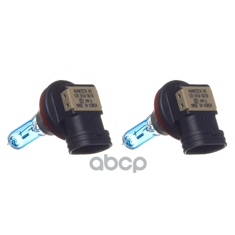 Фото Лампа Высокотемпературная Avantech H9 12v 65w  5000k, Комплект 2 Шт. AVANTECH арт. AB5009 №4