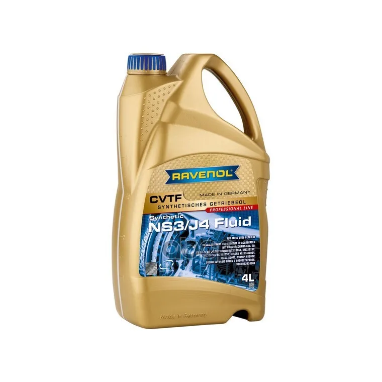 Трансмиссионное Масло Ravenol Cvtf Ns3/J4 Fluid (4л) New Ravenol арт. 1211132-004-01-999