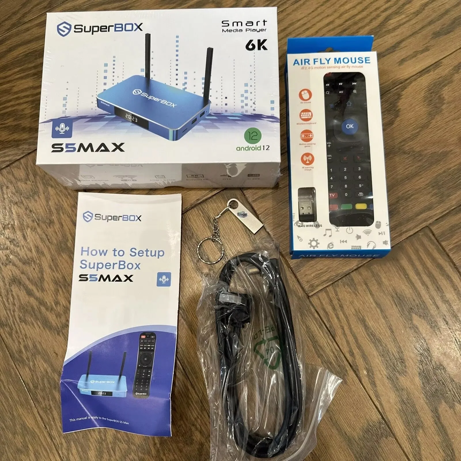 НОВЫЕ ПРОДАЖИ 2 ПОЛУЧИ 1 БЕСПЛАТНО Superbox S5 Max с новым улучшенным голосовым пультом дистанционного управления Бесплатная доставка