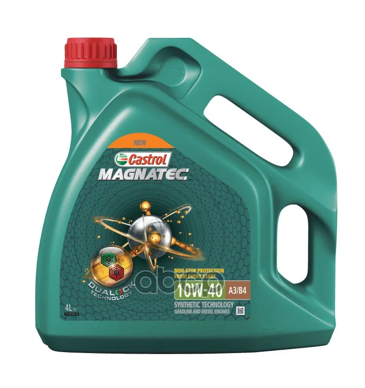 Castrol Castrol 10w40 (4l) Magnatec R Dualock_масло Моторное! (Полусинт.) Acea A3/B4, Api Sl/Cf, Vw 502.00