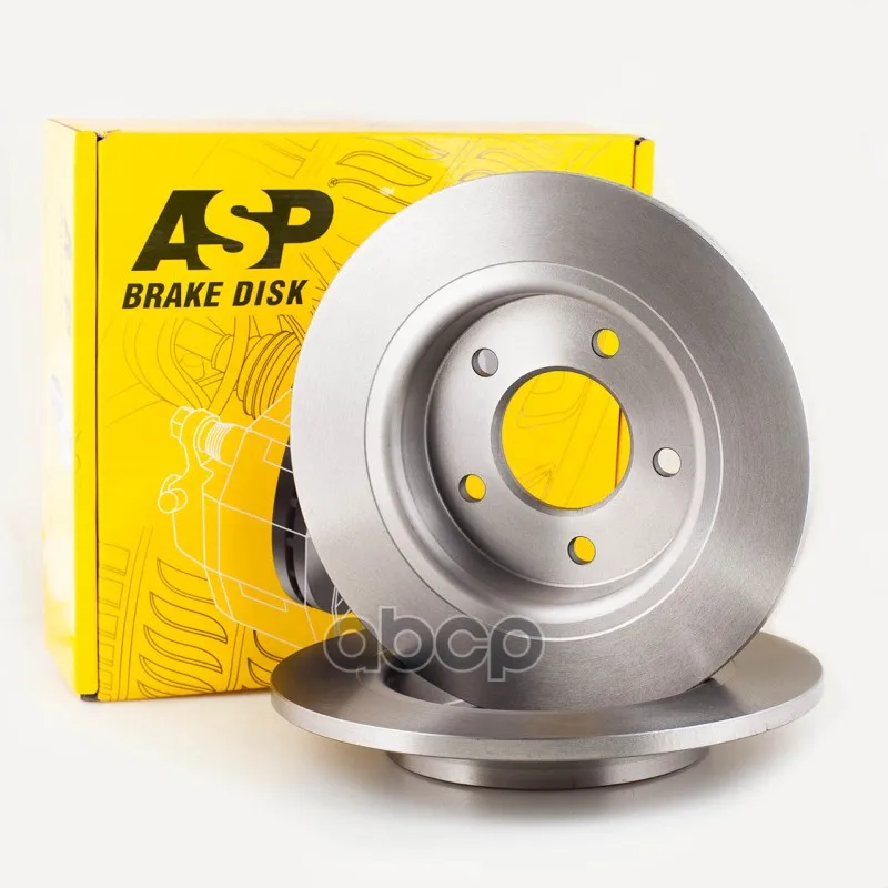 Диск Тормозной Mazda 3 2.0 (Bk  Bl)  5 (Cr  Cw) Задн. ASP арт. 350221