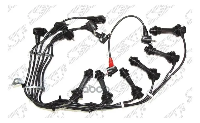 Провода Высоковольтные Toyota Jzx9#/Jzs# 1jzge/2jzge (Кругл. Резин.) Sat арт. ST-90919-21570