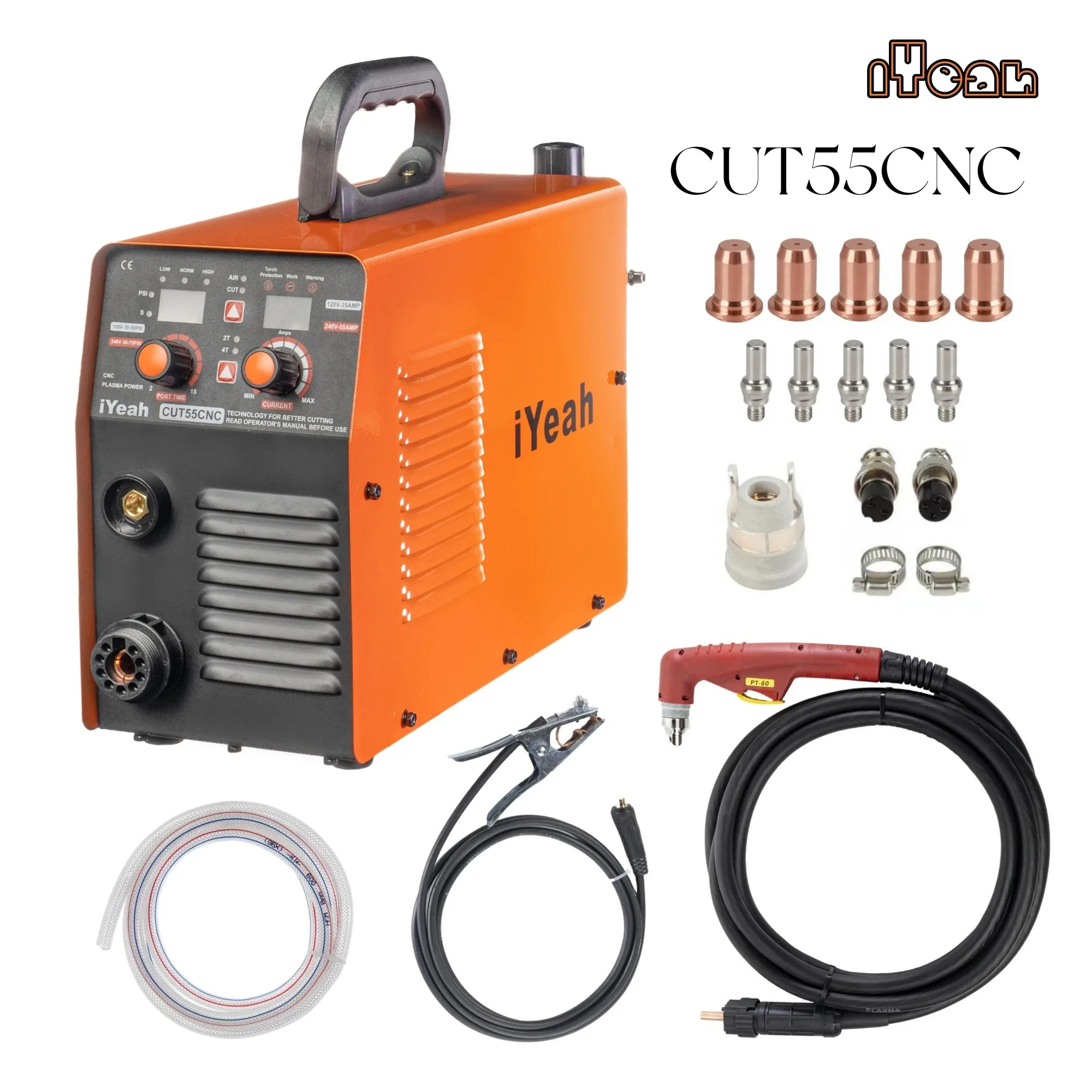 Фото ЧПУ Non-HF Pilot Arc CUT55 CNC iYeah плазменный резак 110V/220V 55A фоторезак с PT60/PTM60 №3
