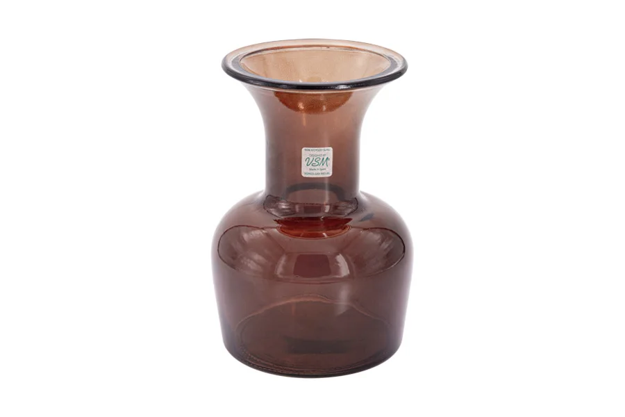 Ваза San Miguel Enea, тёмно-коричневая, 20 см (VSM-5650-DB720)