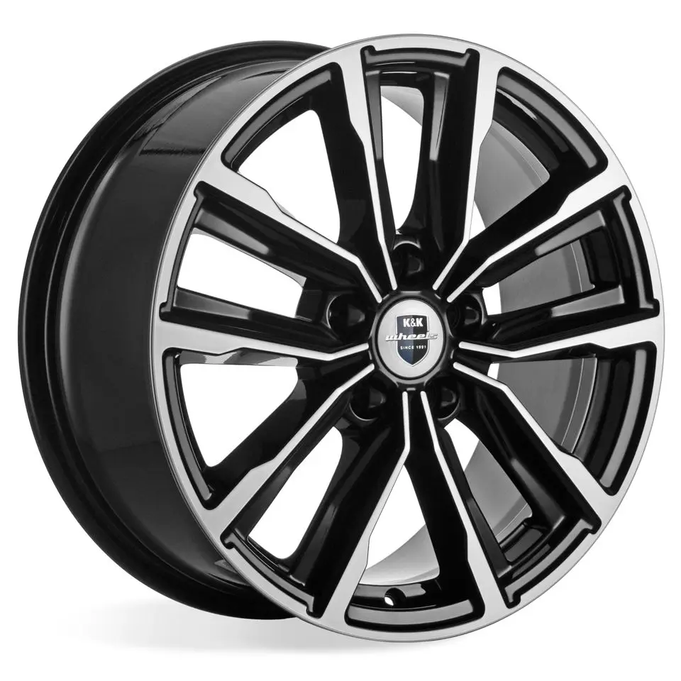 Колесный диск КиК  Лацио (КС964)  7,5/R17 5*114,3 ET45  d67,1  Алмаз черный