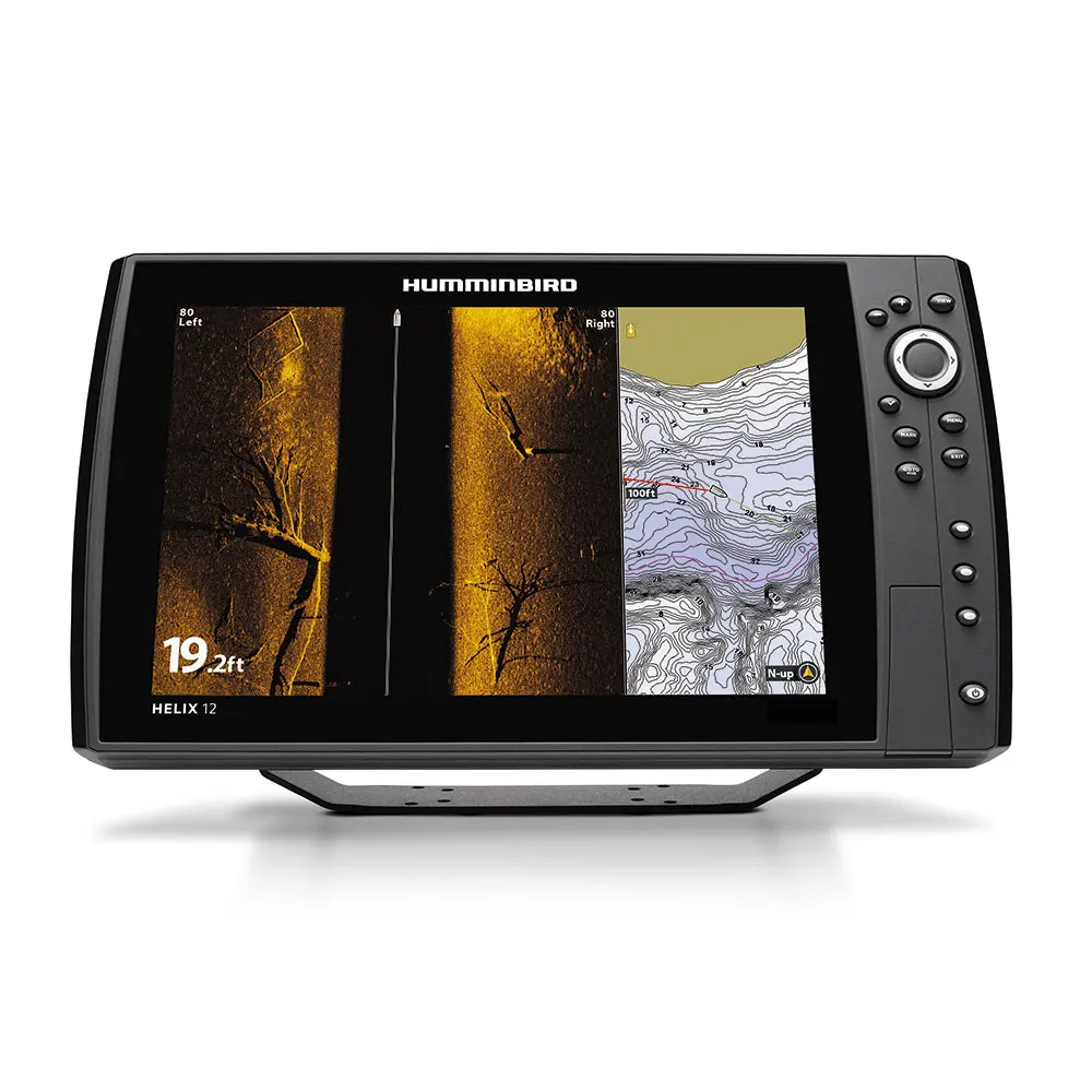 Качественный рыболокатор Humminbird Helix 12 Chirp Mega SI GPS G2N, Картплоттер, хм-410380.