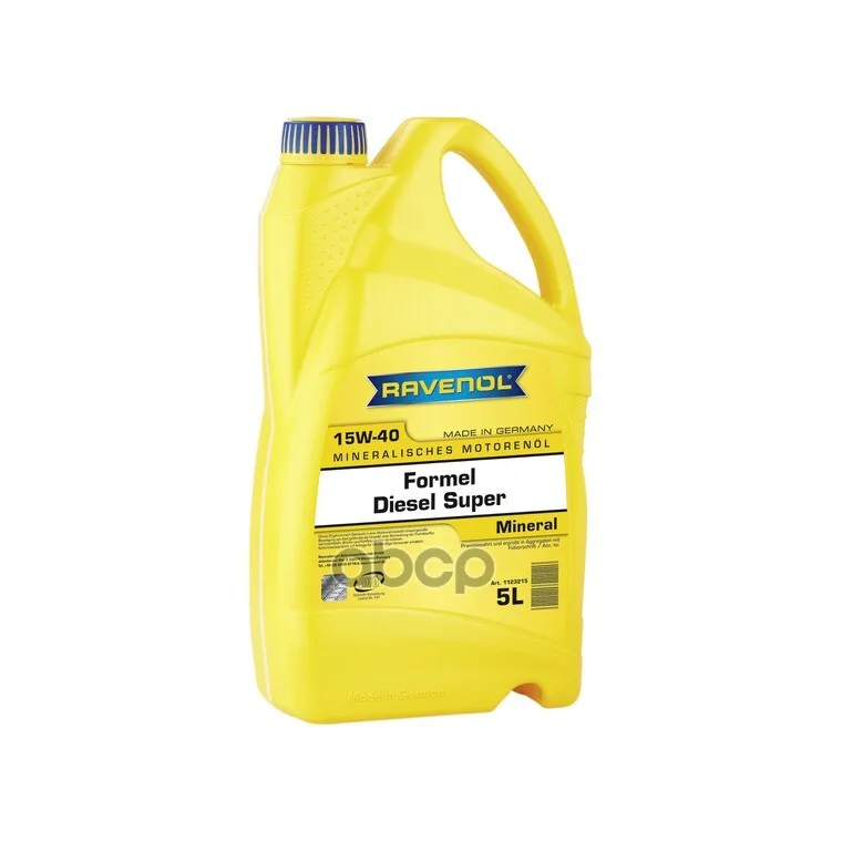 Ravenol Моторное Масло Ravenol Formel Super Diesel Sae 15w-40 ( 5л) New Автоматическая Коробка Передач|Масло