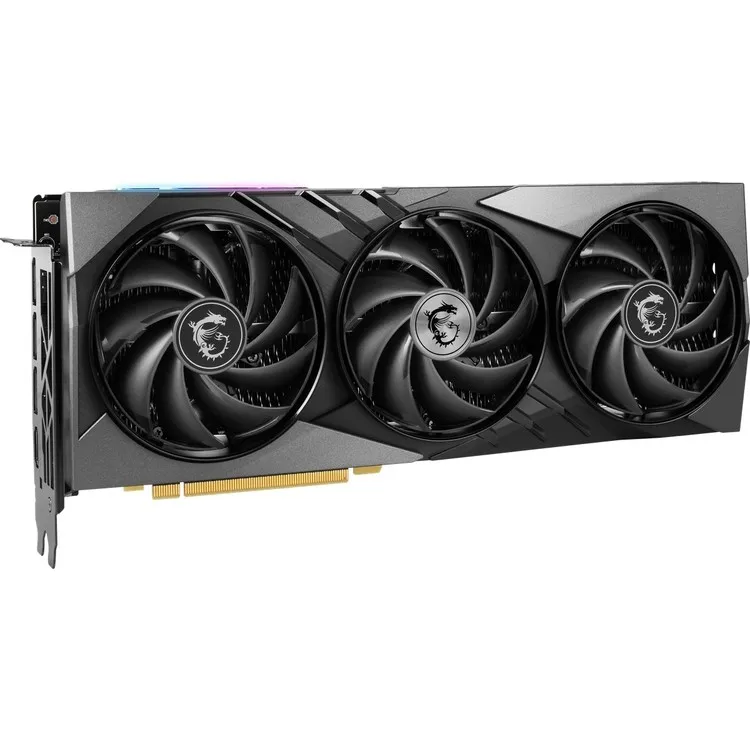 Фото MSI VGA GEFORCE RTX 4070 SUPER 12G GAMING X SLIM RTX4070S 12 ГБ GDDR6X 192B DX12 PCIE 4.0 X16 (3XDP 1XHDMI) №4