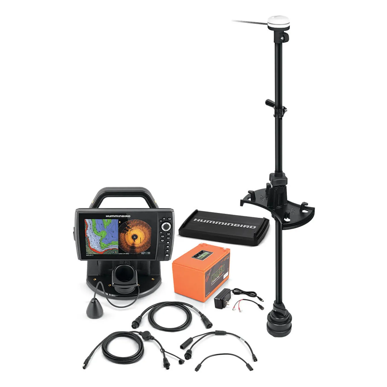 Высококачественный на HUMMINBIRD ICE HELIX 9 MSI + GPS G4N MEGA LIVE BUNDLE 411800-1
