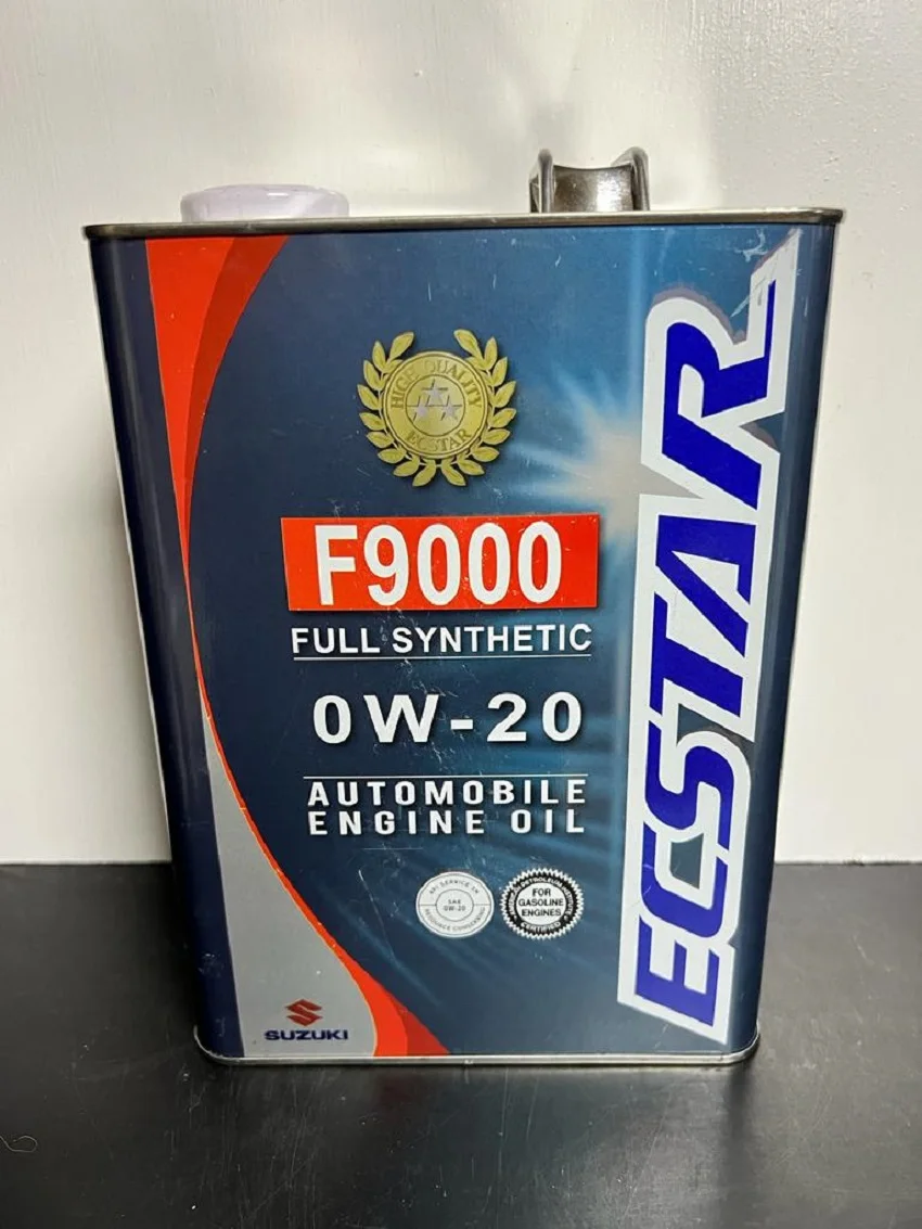 Синтетическое моторное масло SUZUKI Ecstar F9000 0W-20, 4 л