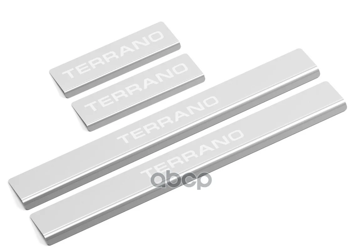 Amniter01_накладки Порогов Automax Nissan Terrano 2014- AutoMax арт. AMNITER01