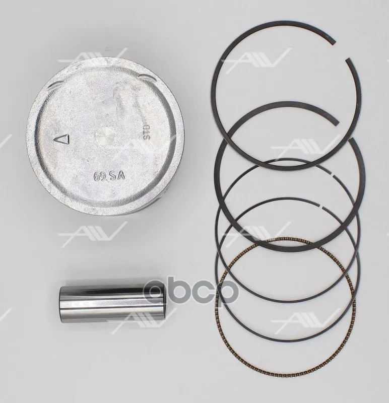 Фото Pn-32540 Поршень В Сборе Std Mitsubishi 4g69 Sohc 16v (10013160/051219/0528049, Тайвань (Китай)) Autowelt арт. PN32540 №2