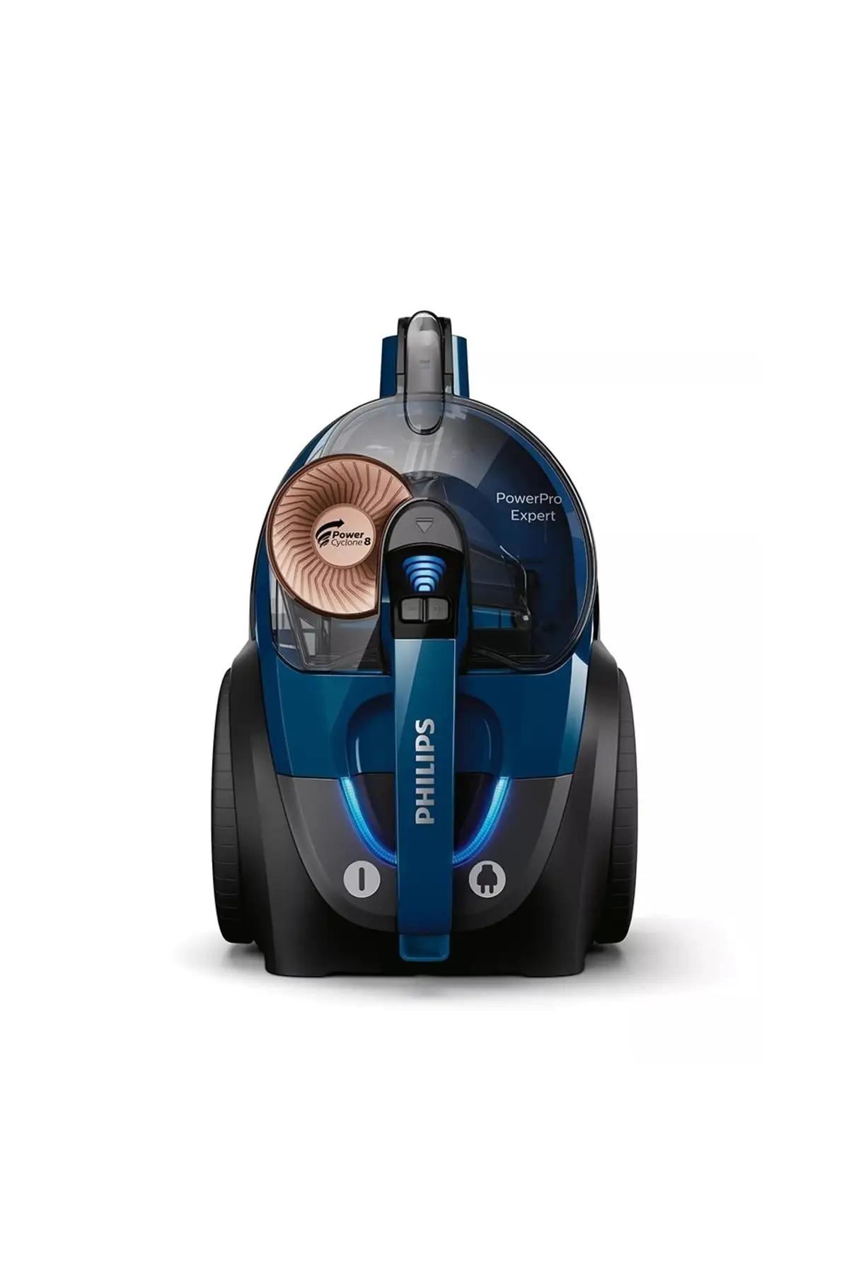 Philips -  Пылесос Powerpro Max без пылесборника , 900 Вт , Hepa 13 , Синий , Сорт A , 2 литра ,
