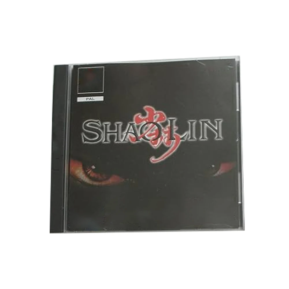 PS1 Shaolin PAL с ручной копия диска, черная нижняя разблокировка консольной станции 1, ретро оптический драйвер, часть видеоигры