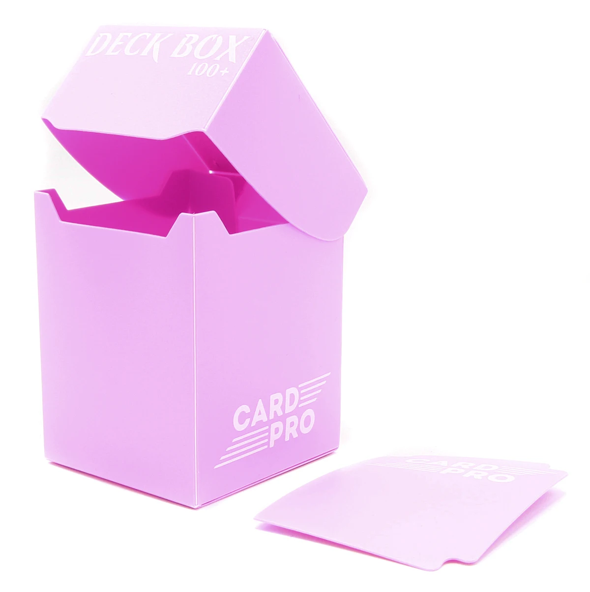 Пластиковая коробочка Card-Pro Розовая (100+ карт) - для карт K-Pop, MTG, Pokemon (art.: 3920c0cffb4c7) - 3920c0cffb4c7