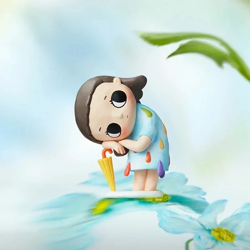 100% POP MART Nyota I AM THE SEASONS серии слепая коробка загадочная фигурка милая аниме кукла модель подарок
