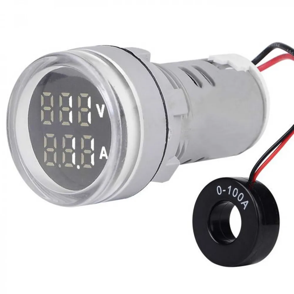 Цифровой LED вольт-амперметр DMS-231 (art.: 3920bf49a529e) - 3920bf49a529e