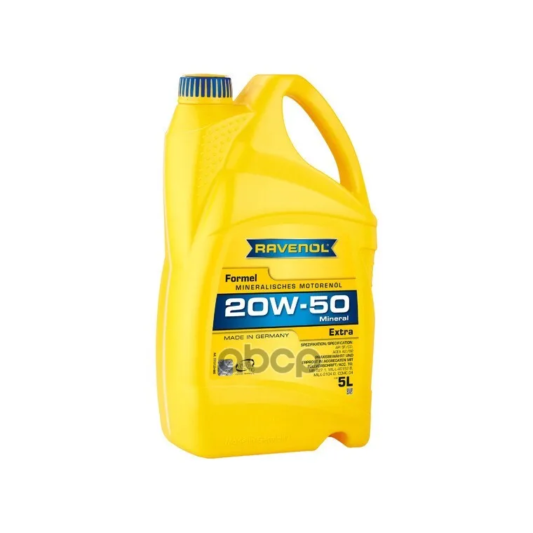 Ravenol Моторное Масло Ravenol Formel Extra Sae 20w-50 Sf-Cd ( 5л) New