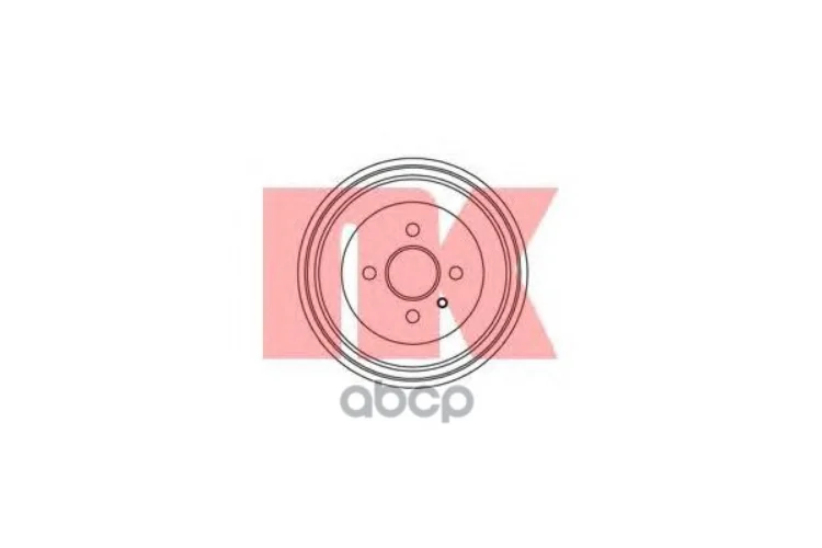 Барабан Тормозной Opel Astra Vecta Zafira 91- Nk арт. 253614