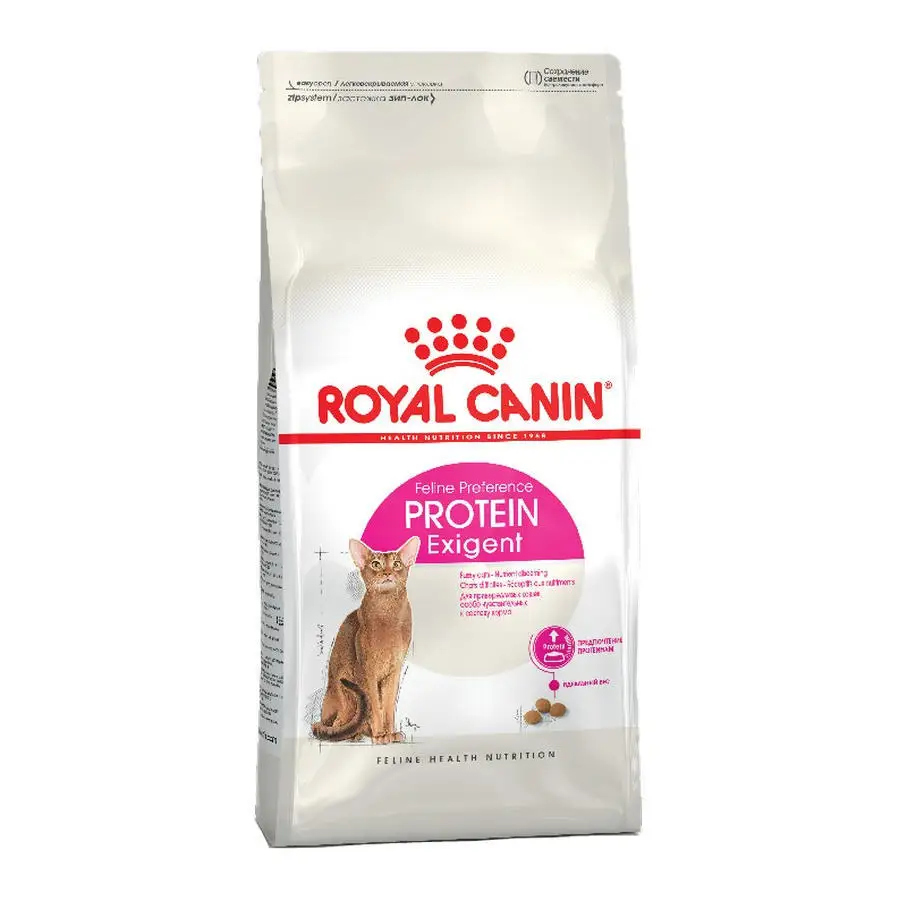 Сухой корм ROYAL CANIN PROTEIN EXIGENT для кошек, привередливых к составу продукта 0,4 кг.