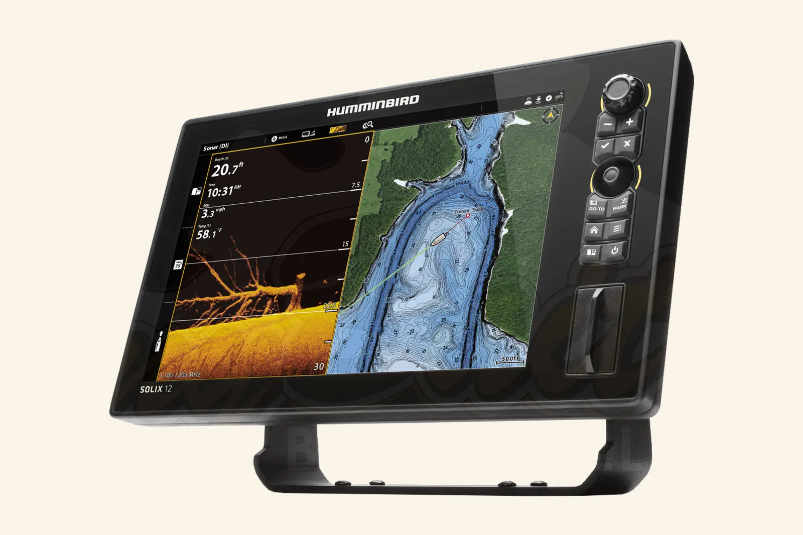 СОВЕРШЕННО НОВЫЙ Humminbird SOLIX 12-КАНАЛЬНЫЙ Mega SI+ GPS G2