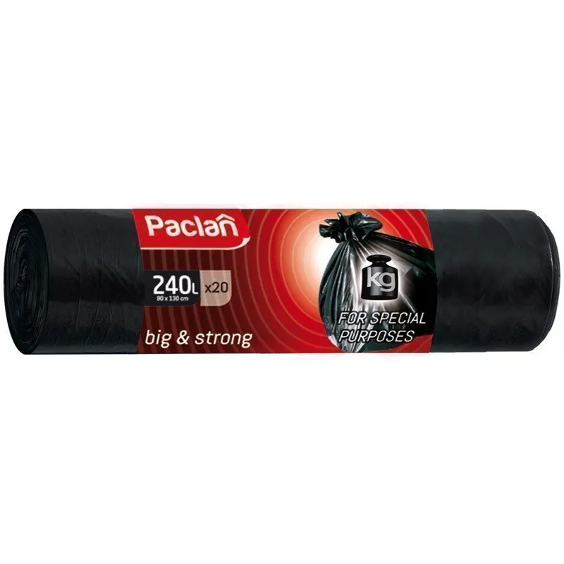 PACLAN Мешки для мусора 240л 
