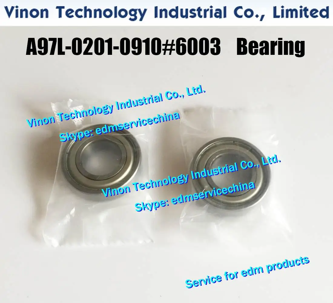 Фото Шарикоподшипник EDM F607 A97L-0201-0911 # 6807 (5 шт.), совместим с серией 0iA/1iA/0iB/1iB/iC A97L, запасная часть A97L.0201.0911/680 №4