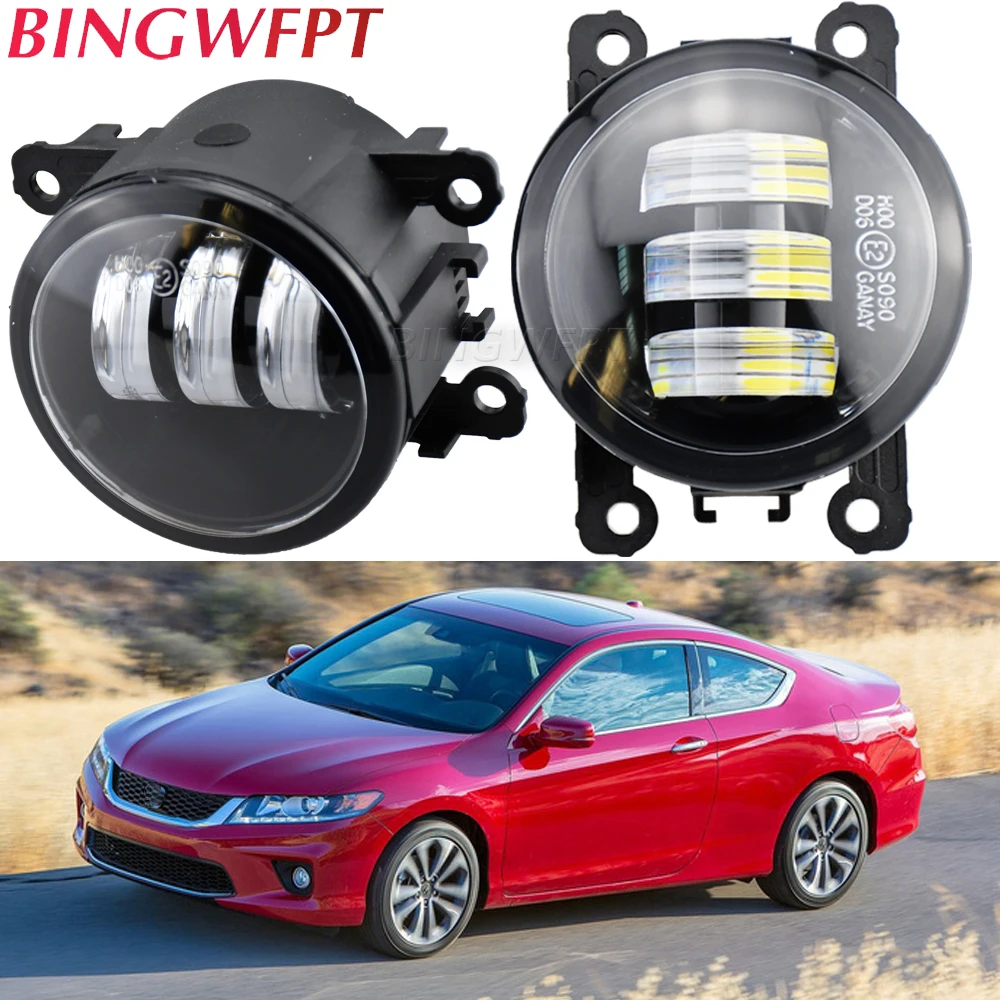 1 пара светодиодный ных противотуманных фар, передсветильник ры для Honda Civic Тип R (FK2) 2015 2016 2017 для Honda CR-V, городские дневные ходовые огни