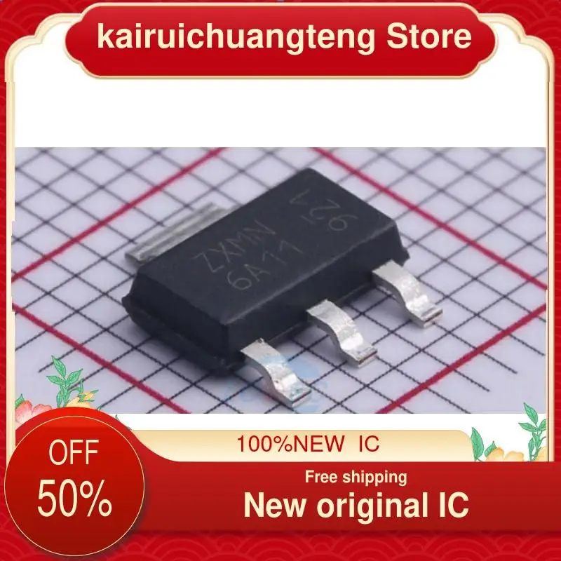 30 шт. ZXMN6A11GTA 6A11 SOT223 60V новый оригинальный IC